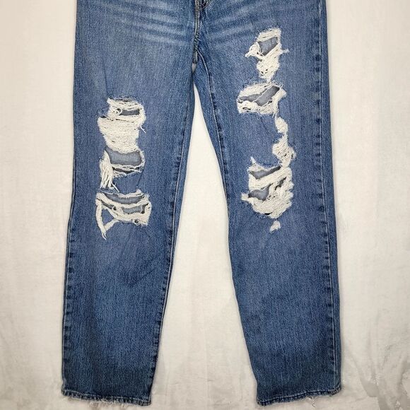 Levi's Distressed 94 Baggy Jeans Size 26 - Picture 3 of 10